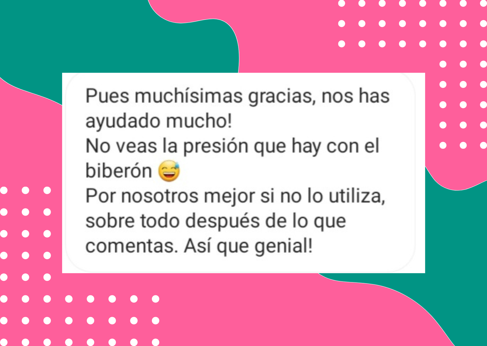 Testimonio Lactandosinmas