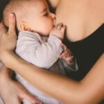 baby being breastfed