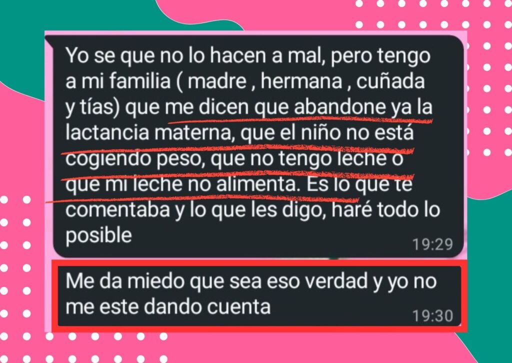 acompañamiento de lactancia