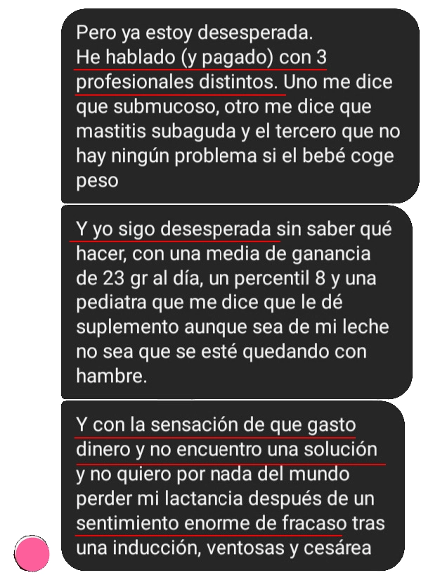 asesora de lactancia