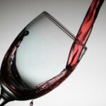wine glass with red wine